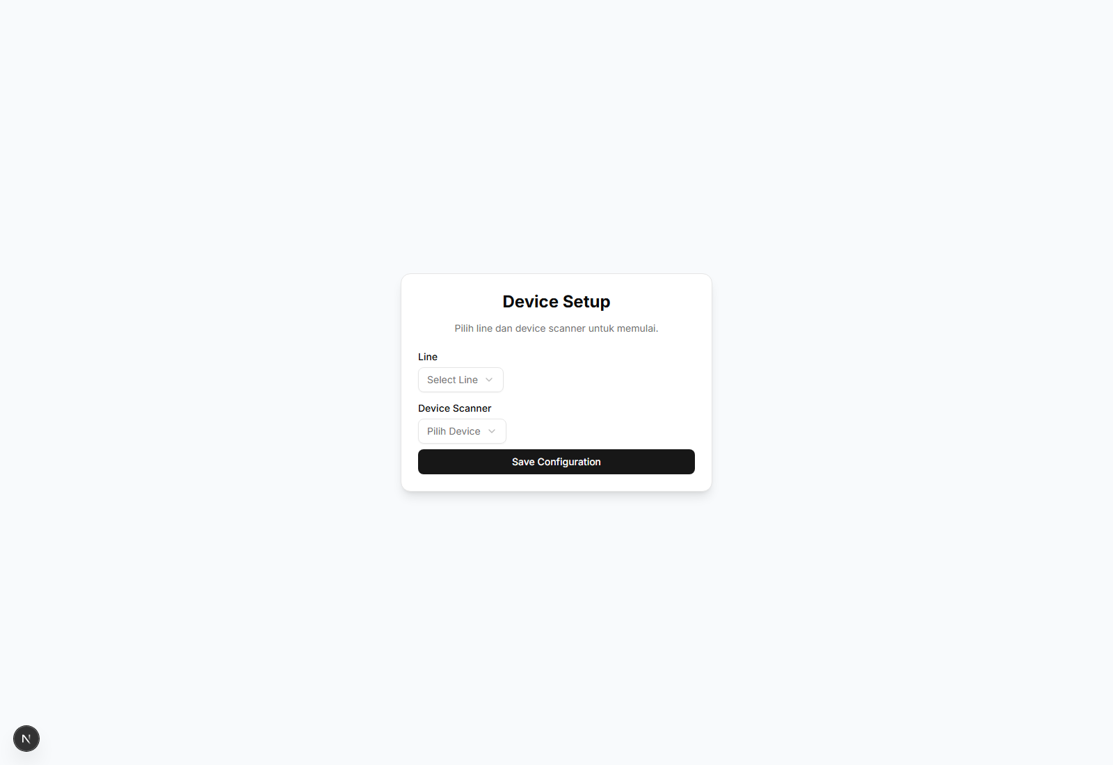 Dangae device setup
