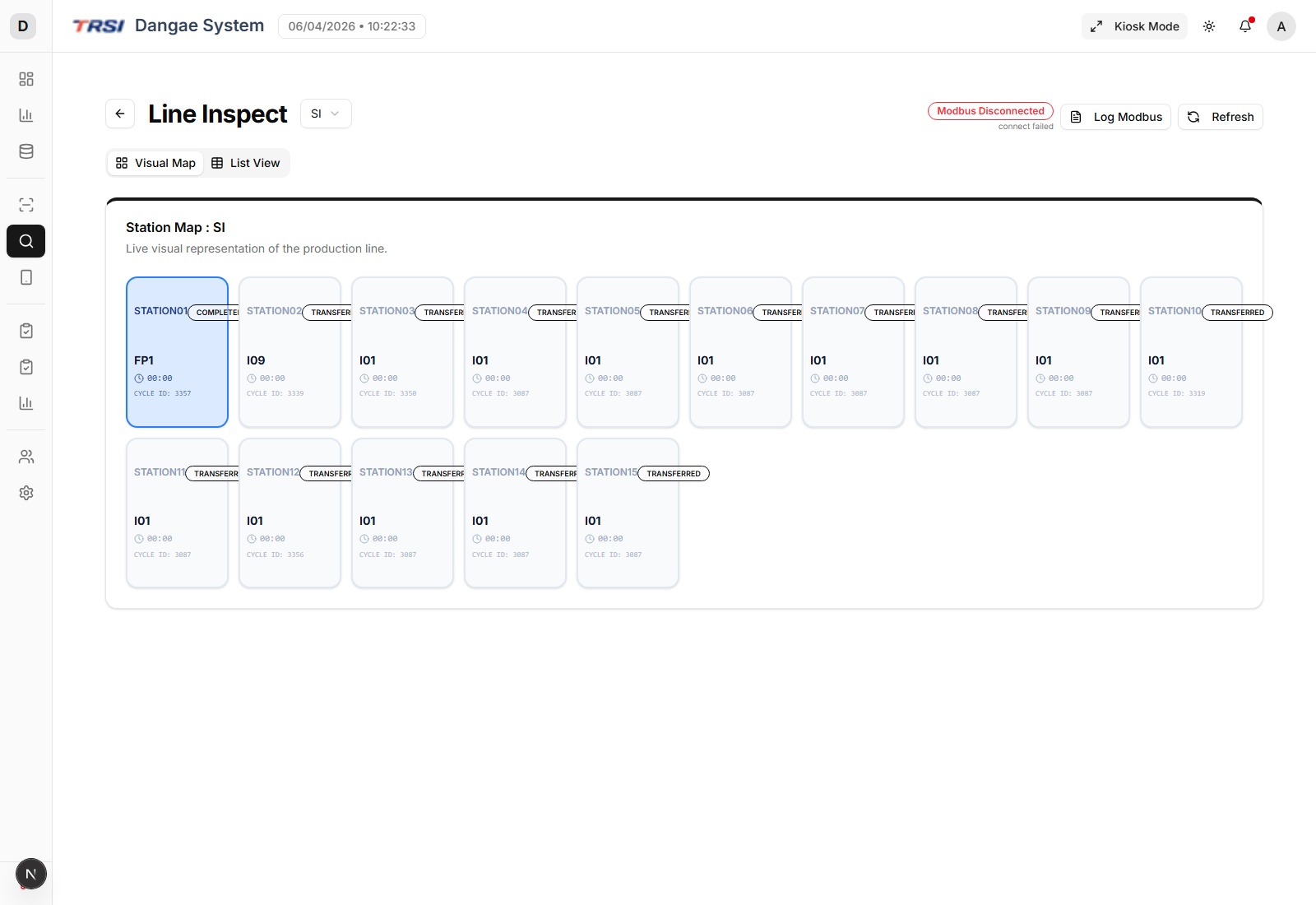 Dangae inspection flow